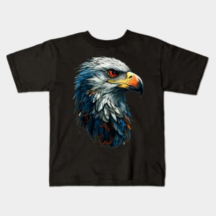 Eagle Portrait 3 Kids T-Shirt